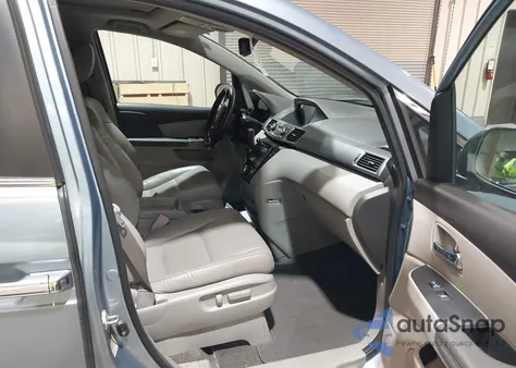 2014 Honda Odyssey Ex-L z USA, uszkodzony, nr VIN 5FNRL5H67EB073315